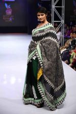 Model walks for Agnimitra Paul on day 2 of Bengal Fashion Week on 21st Feb 2014